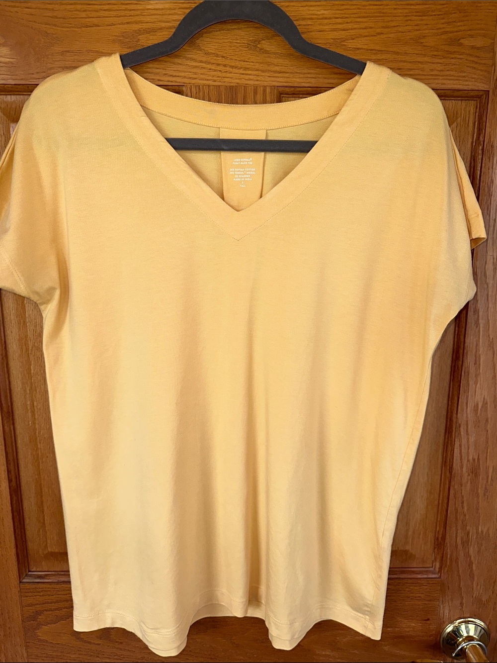 J.Jill Luxe Supima Pleat Back Tshirt